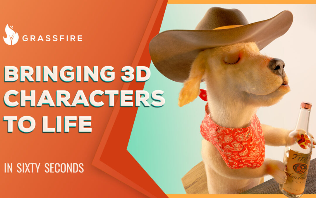 See Our 3D Character Animation Process in 60 Seconds